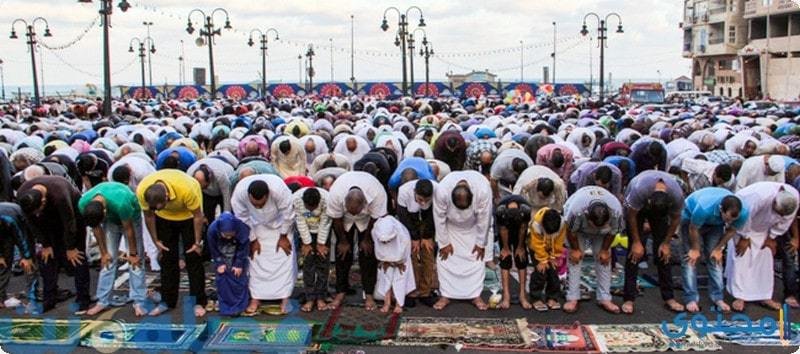 موعد صلاة عيد الفطر 2018
