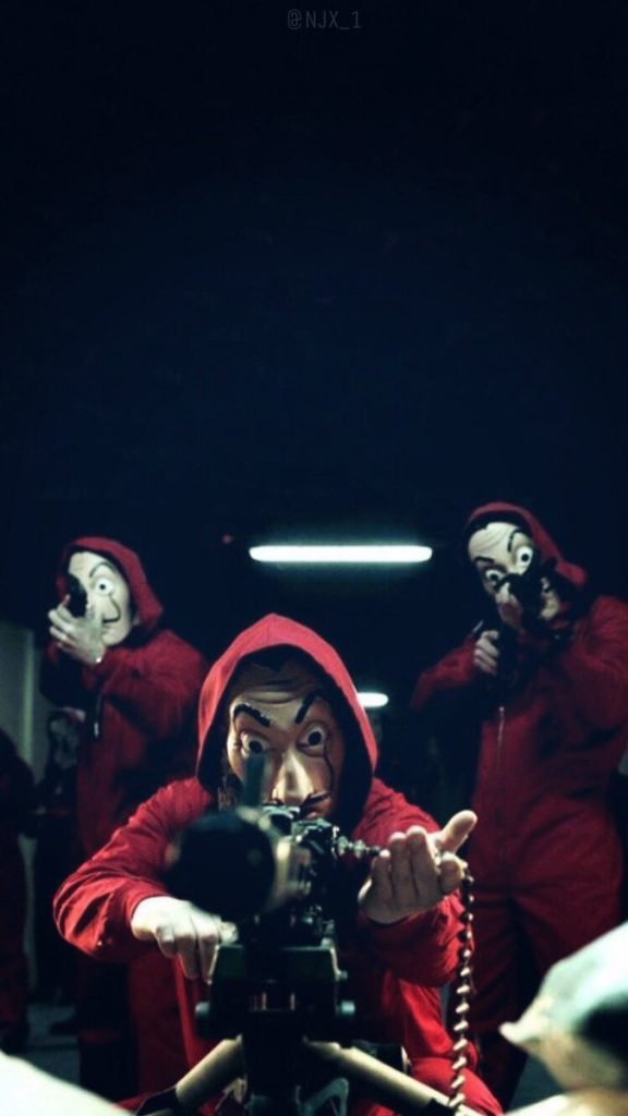 خلفيات la casa de papel 3