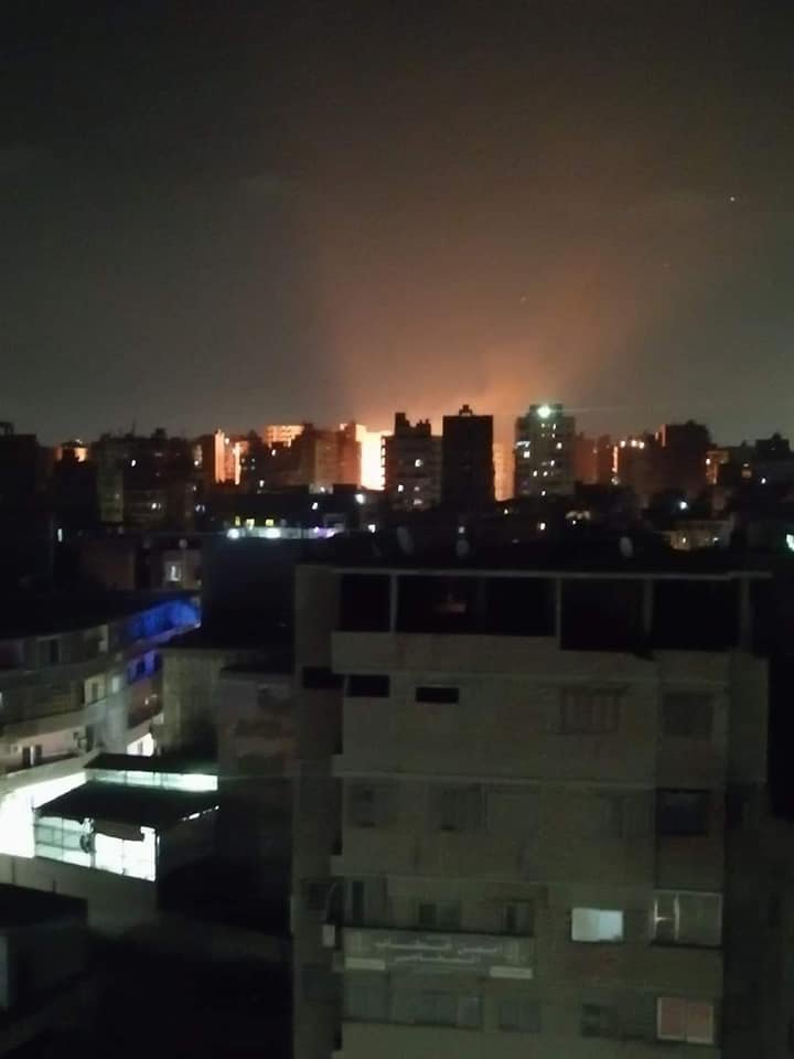 انفجار ماسورة غاز المطرية 1