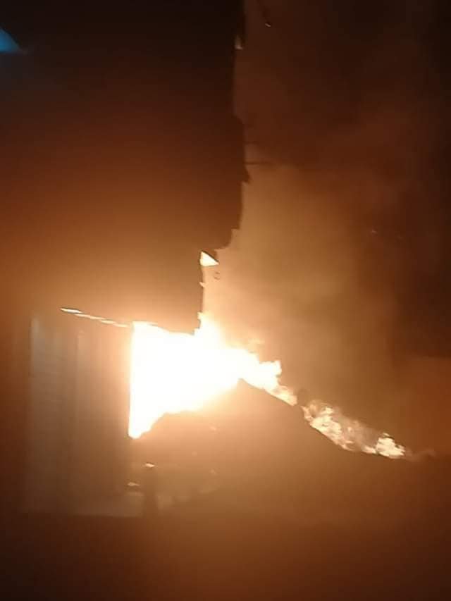 انفجار ماسورة غاز المطرية 2