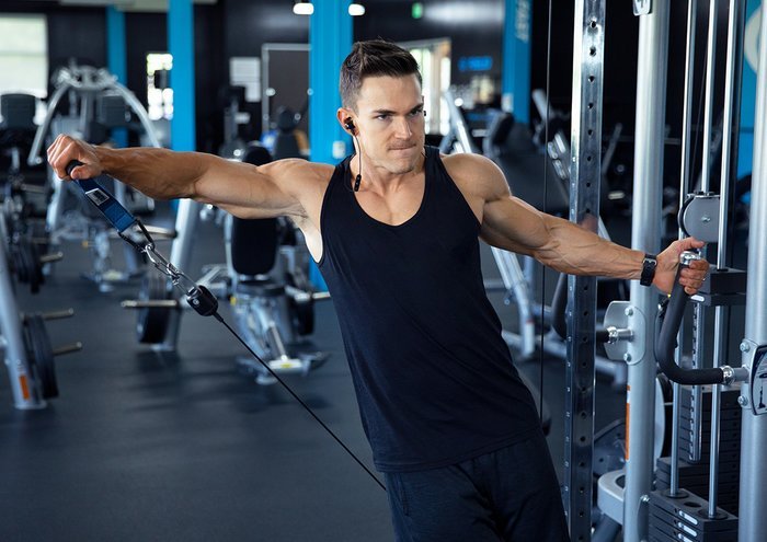 Single Arm Cable Lateral Raise