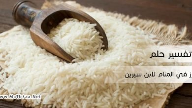 تفسير حلم الارز في المنام لابن سيرين