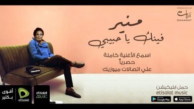 كلمات اغنية فينك ياحبيبي محمد منير 2021