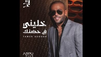كلمات اغنية خليني في حضنك تامر عاشور 2022