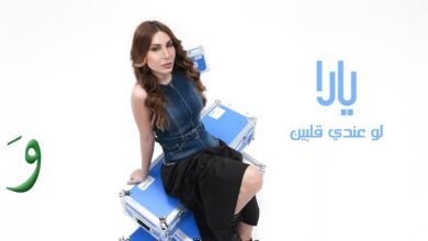 كلمات اعنية لو عندي قلبين يارا 2025