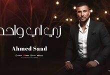 كلمات اغنية زي اي واحد أحمد سعد 2025
