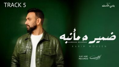 كلمات اغنية ضميره مأنبه كريم محسن 2025