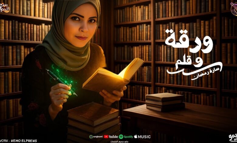 كلمات اغنية ورقة وقلم سارة رمضان 2025