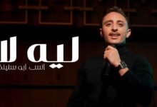 كلمات اغنية ليه لا انس ابو سنينة 2026