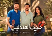 كلمات اغنية صوت العندليب حازم أحمد، نداء مجدي 2026